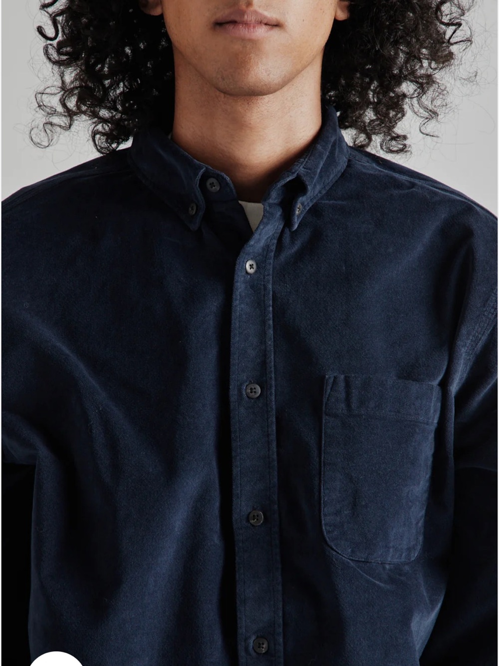 Kestin Raeburn Button Down Shirt - Dark Navy - Picture 11 of 13
